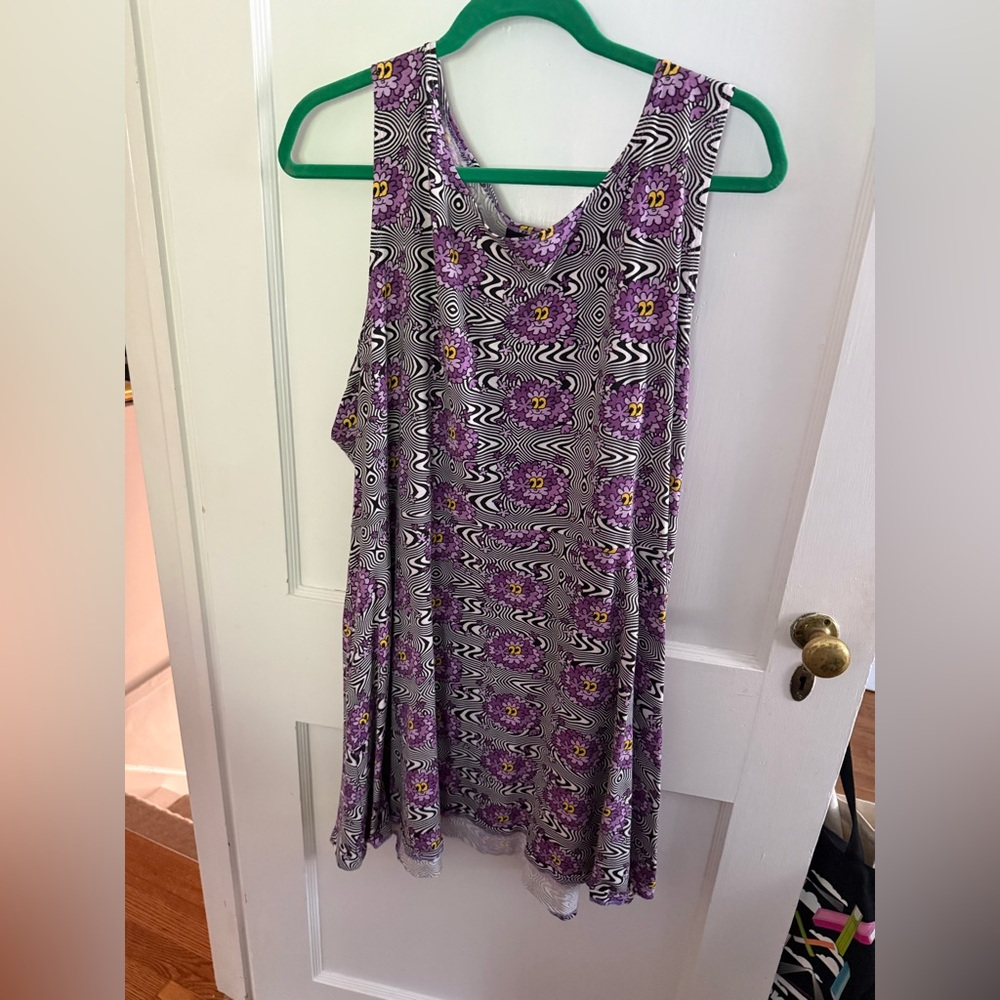 NOOWORKS BRENDA HAZE DRESS (5x-fits like 3x) light wear